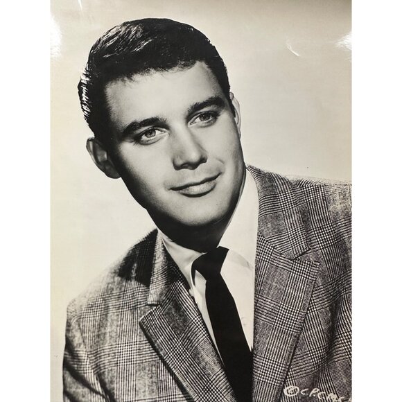 Other - Vintage Michael Callan 1959 Dreamy Head Shot B&W 8x10 Photo